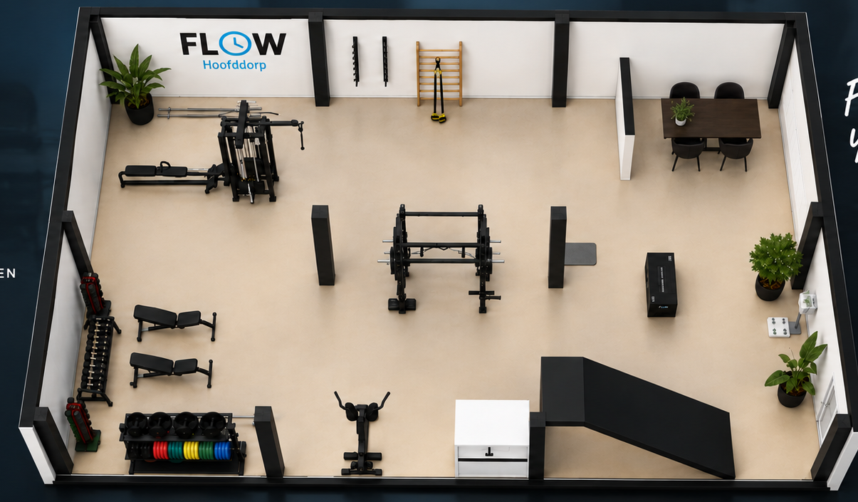 3D-impressie van FLOW Hoofddorp